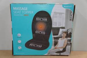 lot 127 image: Health Touch Massage Seat Topper with Heat