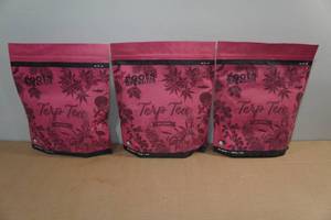 lot 134 image: 3 3lb Roots Organics Terp Tea Bloom Fertilizer