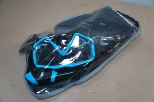 lot 146 image: Cressi Pano 3 Snorkel Set -BlackBlue