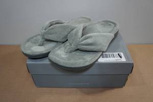 lot 160 image: Vionic Gracie Terry Slipper Sandals -Size 8