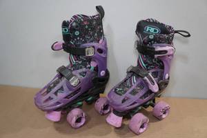 lot 187 image: Girls Roller Skates -Size 12-2