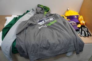 lot 199 image: Assorted Professional Sports Clothing and Accessories