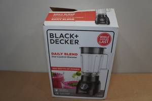 lot 208 image: Black  Decker Dial Control Blender