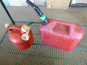 lot 43 image: 2 Gas Cans with Nozzles