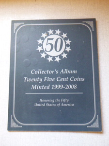 lot 63 image: Collectors Album Twenty Five Cent Coins