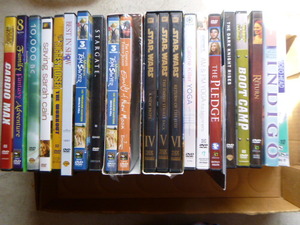 lot 78 image: 21 DVDs