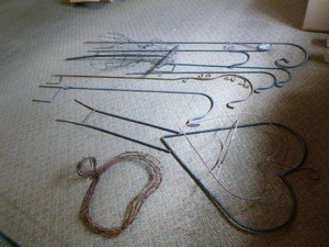 lot 112 image: Lot of Shepherds Hooks and Plant Hangers