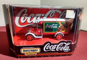 lot 40 image: Matchbox Coca-Cola Die-Cast 1926 Ford Model TT