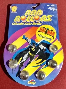 lot 57 image: Unopened Rad Rollers Batman Marbles