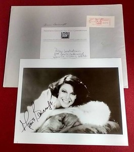 lot 66 image: Autographed 1990s Photo of Anne Bancroft