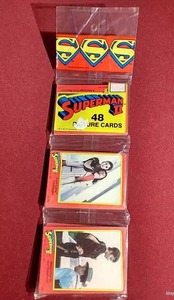 lot 72 image: Unopened 1980 Topps Superman II Rack Pack
