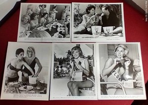 lot 75 image: (5) Vintage Glossy Kentucky Fried Chicken Promotional Photos
