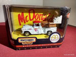 lot 79 image: Matchbox McDonalds Die-Cast 1957 Chevy 3100 Pickup