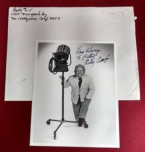 lot 112 image: Autographed 1990s Photo of Billy Barty