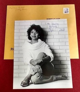 lot 132 image: Autographed 1990s Photo of Phylicia Rashad