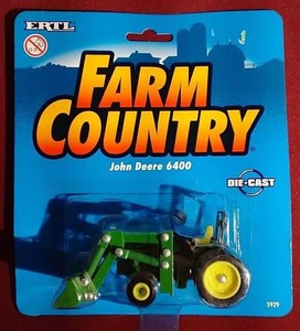 lot 149 image: Ertl Die-Cast 164 John Deere 6400 Tractor - NEW