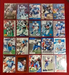 lot 151 image: (20) Barry Sanders Cards
