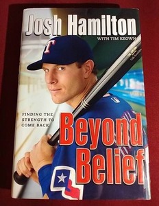 lot 153 image: Autographed Josh Hamilton Book - Beyond Belief