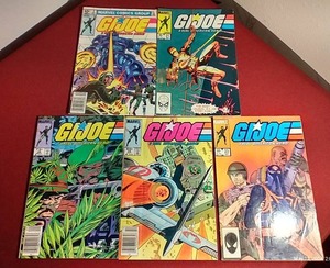 lot 161 image: (5) Marvel G.I. Joe Comics