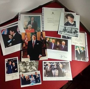 lot 164 image: Huge Lot of Political Postcards, Photos, Etc.
