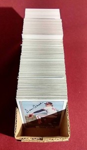 lot 177 image: Box of Baseball Cards