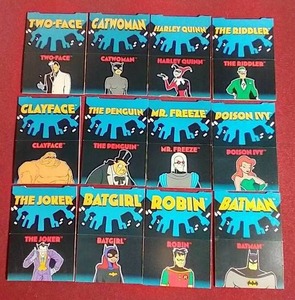 lot 197 image: 1995 SkyBox Batman & Robin Pop-Ups - Complete Set (12)