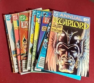 lot 215 image: (10) DC Warlord Comics