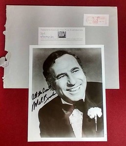 lot 227 image: Autographed 1990s Photo of Mel Brooks