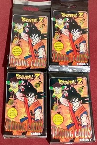 lot 233 image: (4) Unopened Packs of Dragonball-Z Series 1 Cards