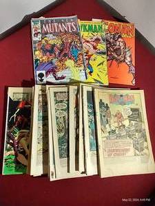 lot 235 image: Stack of Comics Missing Covers