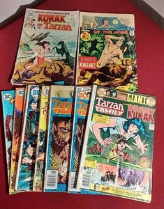 lot 252 image: (10) DC Tarzan Comics