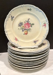 Vintage Roschultz Tea Service with Snack Plates