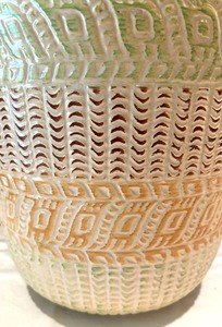 Vintage Roseville Pottery 1940s Southwestern Jardiniere