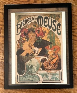 Two Vintage Framed French Prints