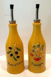 Lovely Modele Depose Oil and Vinegar Cruets