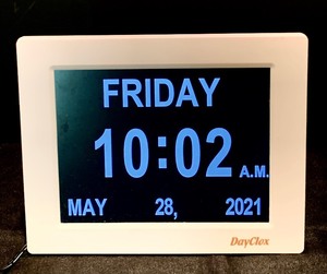 Set of Digital Desk Clocks by DayClox