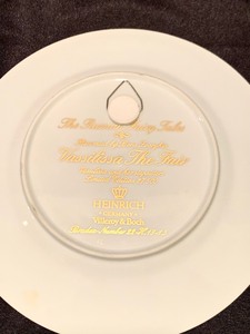 Limited Edition German Beautiful Decorative Plate