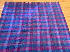 Vintage Irish John Hanly & Co Throw Blanket