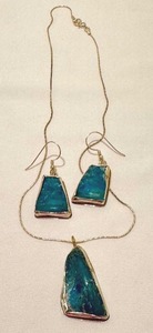 Beautiful Artisan Necklace and Earrings Set