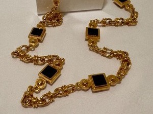 Vintage St. John Gold Tone Necklace