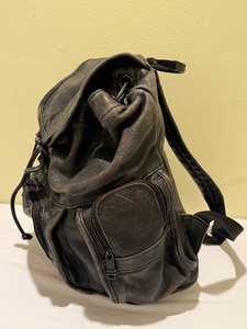 Vintage TUMI Leather Backpack