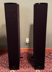 Tower Speakers and Center Channel Speaker by Definitive