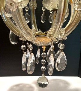 Crystal Chandelier From Czechoslovakia