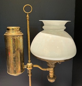 Vintage Student Oil Lamp