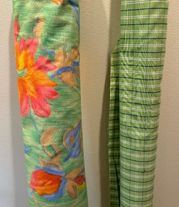 Two Bolts of 100% Cotton Fabric from England.