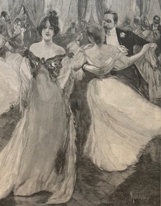 Dance Times Square Print by E. De Montzaigle