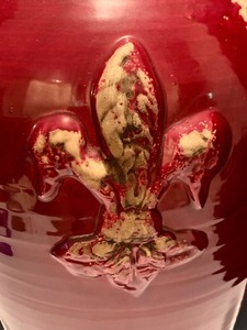 Large Pompaii Red Urn