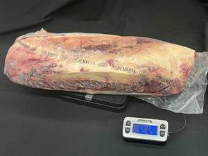 lot 2 image: E - Frozen Beef Ribeye Roast - 12.12 lbs