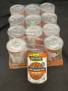 lot 26 image: Gardein Plant-Based Chili No Beans 12-Pack