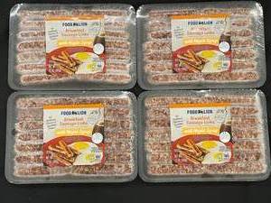 lot 35 image: J - Food Lion Breakfast Sausage Links with Maple Syrup - 4 Packs
